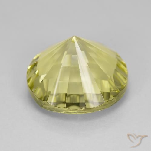 Quartz Jaune clair naturelle Tour, 8.64 ct, VVS