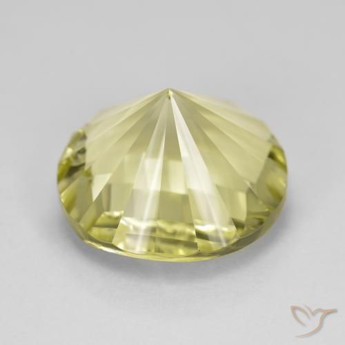 Quartz Jaune clair naturelle Tour, 8.46 ct, VVS