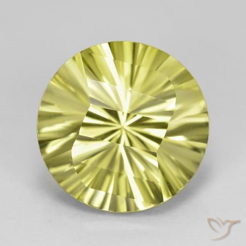 9.03ct Naturel Jaune moyen Quartz, Tour, VVS