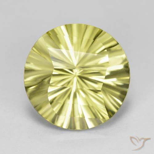 8.65ct Naturel Jaune moyen Quartz, Tour, VVS