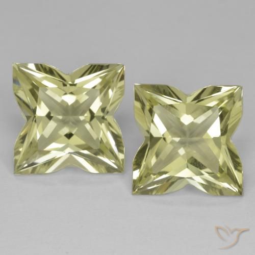 13.28ctw Naturel Jaune clair Quartz, Fantaisie, VVS