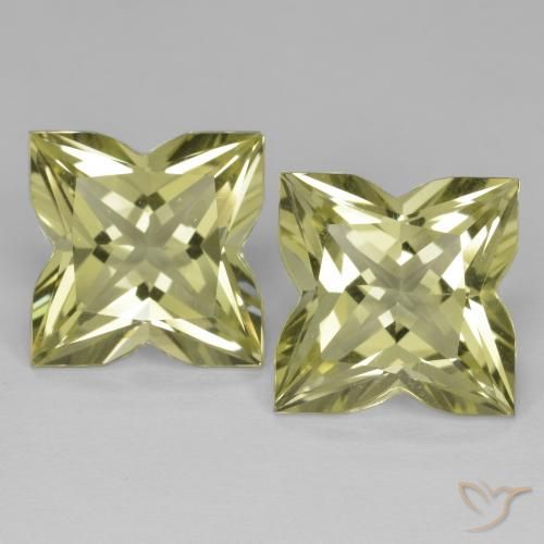 13.92ctw Naturel Jaune verdâtre Quartz, Fantaisie, VVS