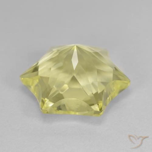 Quartz Jaune moyen naturelle Fantaisie, 9.07 ct, VVS-VS