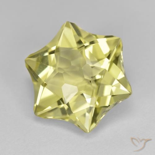 Quartz Jaune moyen-léger naturelle Fantaisie, 9.91 ct, VVS