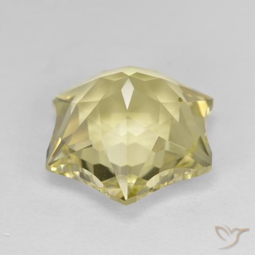 Quartz Jaune moyen naturelle Fantaisie, 9.81 ct, VVS