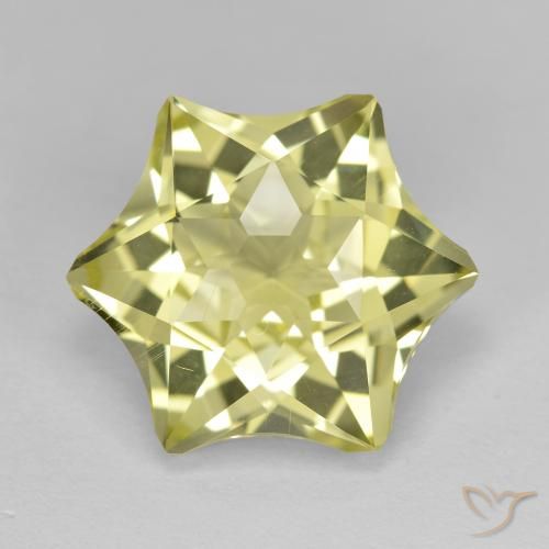 9.34ct Naturel Jaune verdâtre Quartz, Fantaisie, VVS