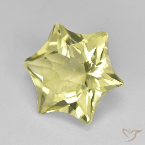 Quartz Jaune moyen naturelle Fantaisie, 8.85 ct, VVS-VS