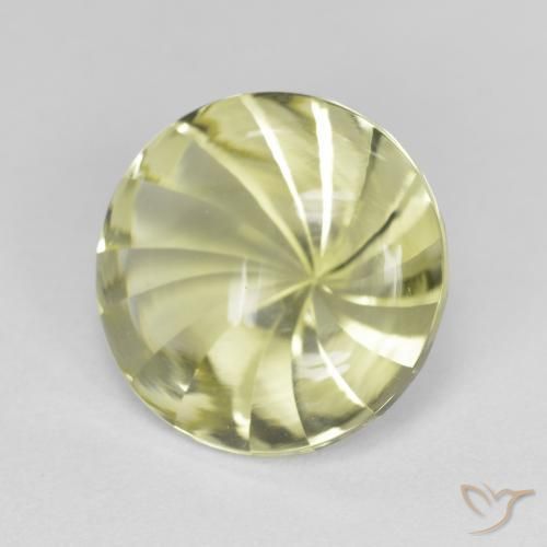 Quartz Jaune moyen naturelle Tour, 5.31 ct, Transparent
