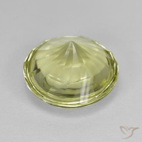 Quartz Jaune moyen naturelle Tour, 5.41 ct, Transparent