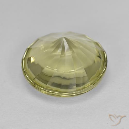 Quartz Jaune moyen naturelle Tour, 5.19 ct, Transparent