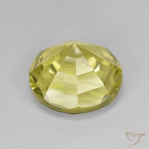 Quartz Jaune clair naturelle Tour, 5.82 ct, VVS-VS