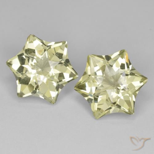 18.37ctw Naturel Jaune clair Quartz, Fantaisie, VVS