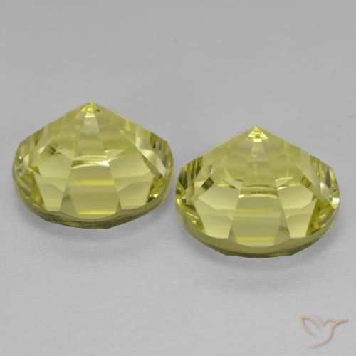 Shop natural 12.82ct Jaune ananas léger Quartz gems, Tour, from Brésil at GemSelect. In stock, global shipping!