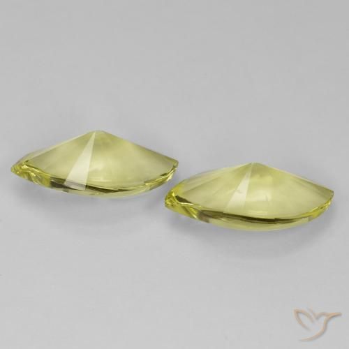 Shop natural 17.37ct Jaune ananas léger Quartz gems, Marquise, from Brésil at GemSelect. In stock, global shipping!