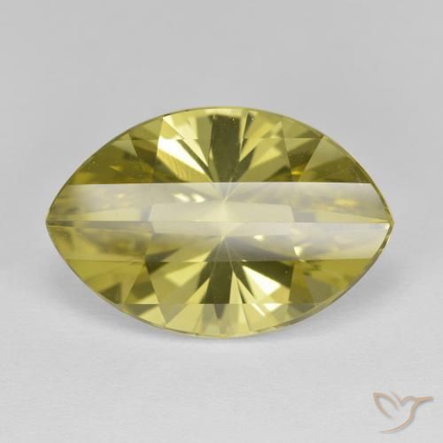 9.97ct Naturel Jaune ananas Quartz, Marquise, VVS