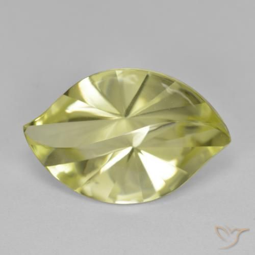 9.82ct Naturel Jaune moyen Quartz, Marquise, VVS-VS