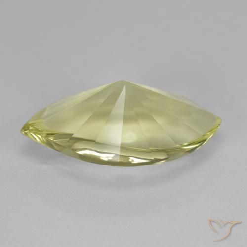 Quartz Jaune moyen naturelle Marquise, 8.80 ct, VVS