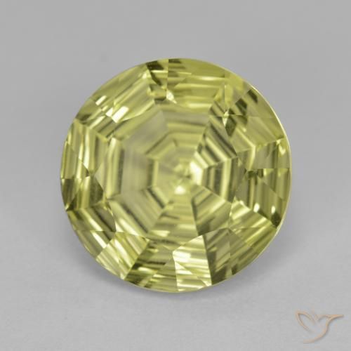 Quartz Jaune moyen naturelle Tour, 5.57 ct, VVS