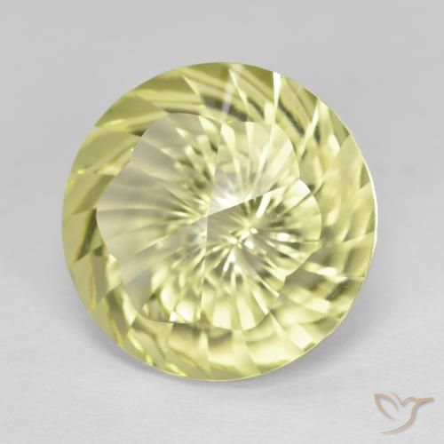 Quartz Jaune clair naturelle Tour, 9.77 ct, VVS-VS