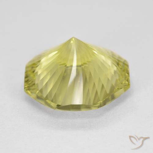 Quartz Jaune moyen naturelle Octogone / coupe Émeraude, 7.86 ct, VVS
