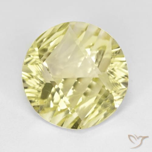 9.66ct Naturel Jaune clair Quartz, Tour, VVS