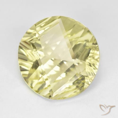 Quartz Jaune clair naturelle Tour, 9.66 ct, VVS