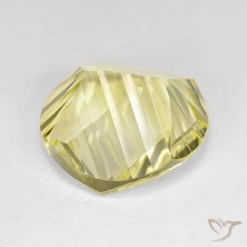 Quartz Jaune clair naturelle Tour, 9.66 ct, VVS