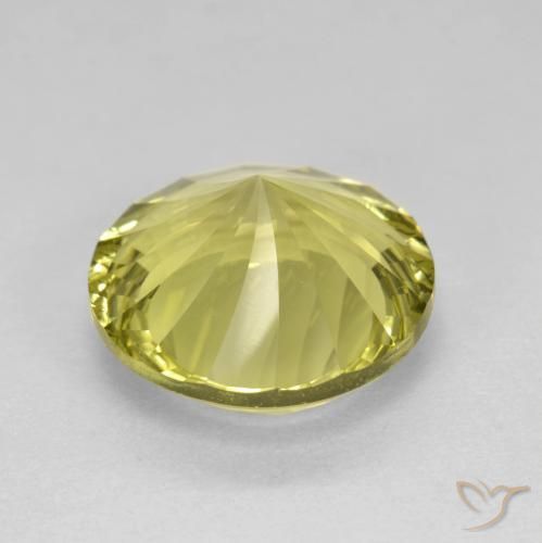 Quartz Jaune clair naturelle Tour, 5.29 ct, VVS