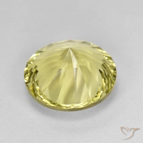 Quartz Jaune clair naturelle Tour, 5.24 ct, VVS