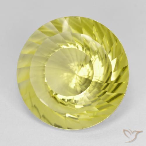 Quartz Jaune clair naturelle Tour, 14.35 ct, VVS