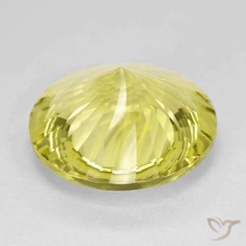 Quartz Jaune clair naturelle Tour, 14.35 ct, VVS