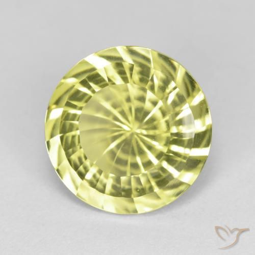 Quartz Jaune citron naturelle Tour, 5.16 ct, VVS