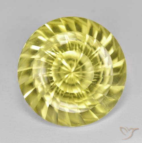 14.85ct Naturel Jaune lagon Quartz, Tour, VVS