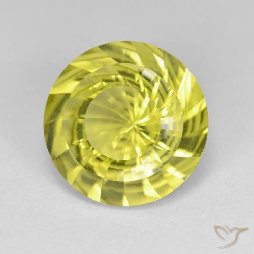 Quartz Jaune moyen naturelle Tour, 5.59 ct, VVS
