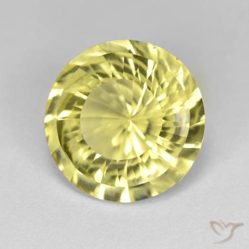 Quartz Jaune moyen naturelle Tour, 5.26 ct, VVS