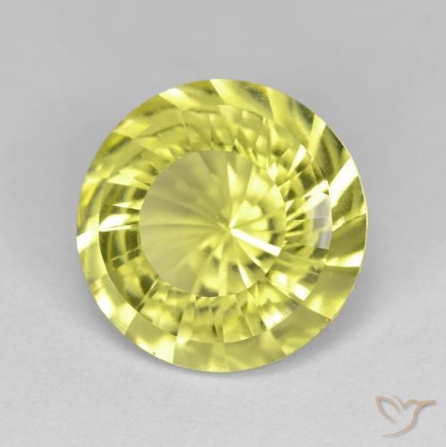 Quartz Jaune moyen naturelle Tour, 5.35 ct, VVS