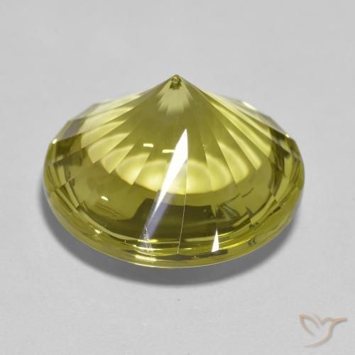 Quartz Jaune moyen naturelle Tour, 12.79 ct, Transparent