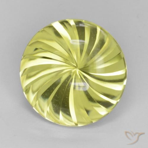 Quartz Jaune moyen naturelle Tour, 12.75 ct, Transparent