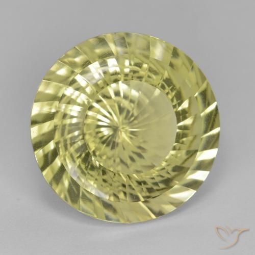 Quartz Jaune moyen naturelle Tour, 11.38 ct, VVS-VS