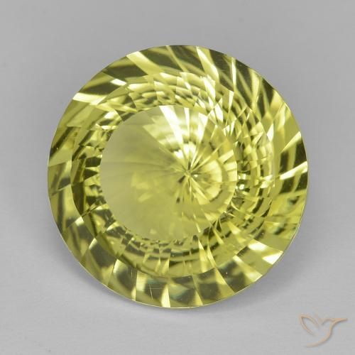 Quartz Jaune moyen naturelle Tour, 11.79 ct, VVS-VS