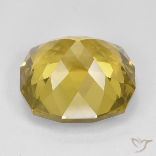 Quartz Jaune moyen naturelle Fantaisie, 15.19 ct, VS