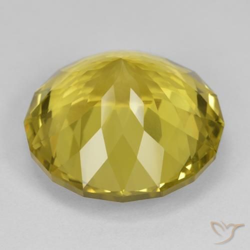 Quartz Jaune miel léger naturelle Tour, 25.03 ct, VS
