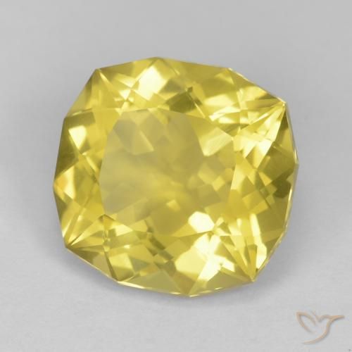 Quartz Bourdon jaune naturelle Fantaisie, 8.93 ct, VS