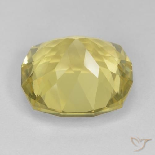 Quartz Jaune Toscane naturelle Fantaisie, 12.04 ct, VS