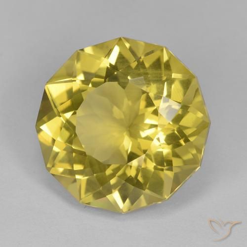 Quartz Jaune brunâtre naturelle Fantaisie, 9.52 ct, VS
