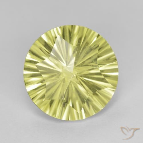 Quartz Jaune moyen naturelle Tour, 5.20 ct, VVS-VS