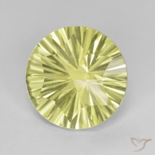 Quartz Jaune moyen naturelle Tour, 5.20 ct, VVS-VS