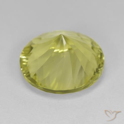 Quartz Jaune citron naturelle Tour, 8.00 ct, VVS