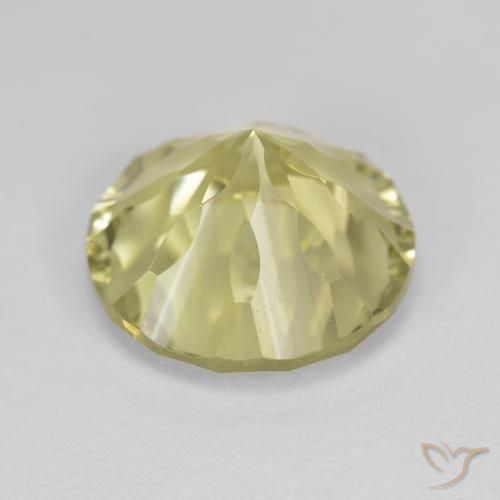 Quartz Jaune crème pâle naturelle Tour, 5.47 ct, VVS