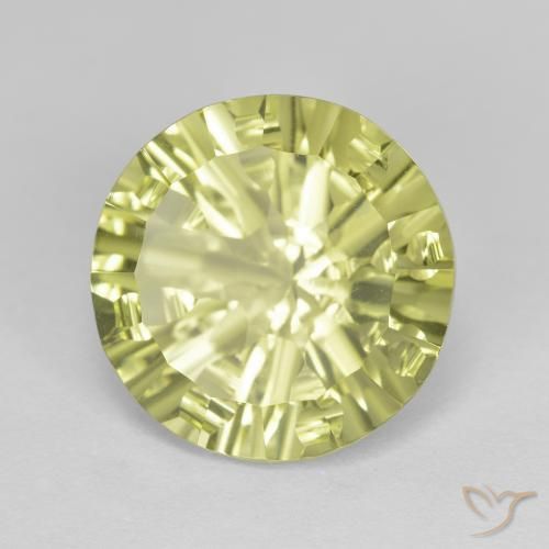 Quartz Jaune citron naturelle Tour, 5.35 ct, VVS